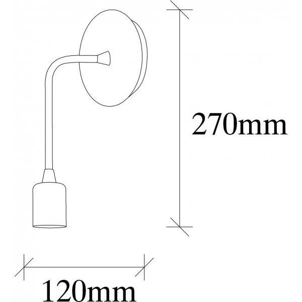Martini wandlamp 1007 - Vintage