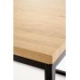 Fallon soffbord - Ek/svart