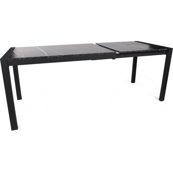 Table  manger Silva 120-187 x 74 cm - Noir