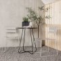 Bacong utematgrupp med 2 st Lina stolar - Beige/Svart