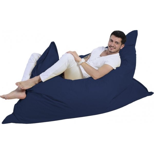 Pouf géant - Bleu foncé Pouf géant - Bleu foncé