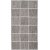 Flatvävd matta Matthews Grå/vit - 80x240 cm