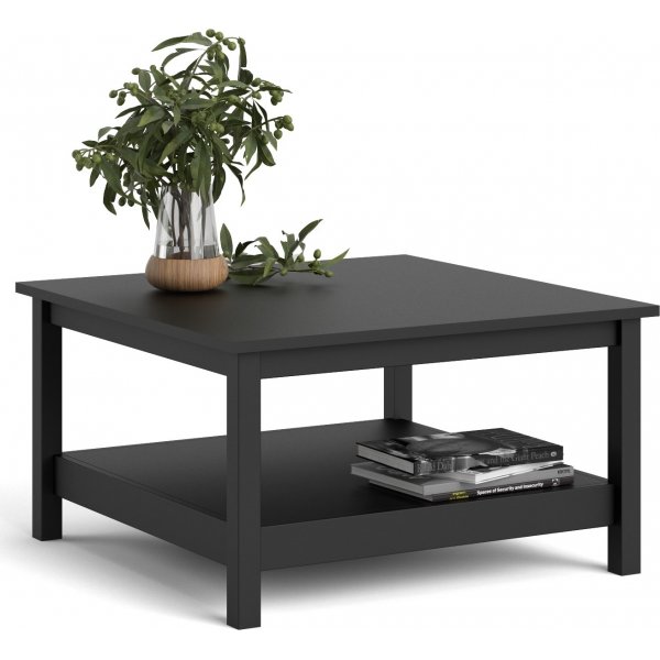 Table basse Madrid 81 x 81 cm - Noir Table basse Madrid 81 x 81 cm - Noir