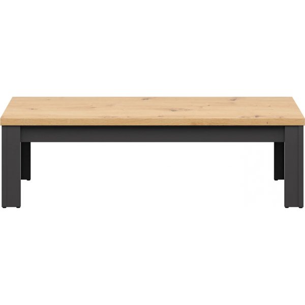 Hesen soffbord 130 x 65 cm - Grafit/ek Hesen soffbord 130 x 65 cm - Grafit/ek