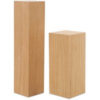 Piedestal LineDesign wood 90 cm - Ek Piedestal LineDesign wood 90 cm - Ek