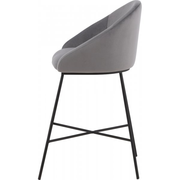 Tabouret de bar Alice - Gris foncé Tabouret de bar Alice - Gris foncé