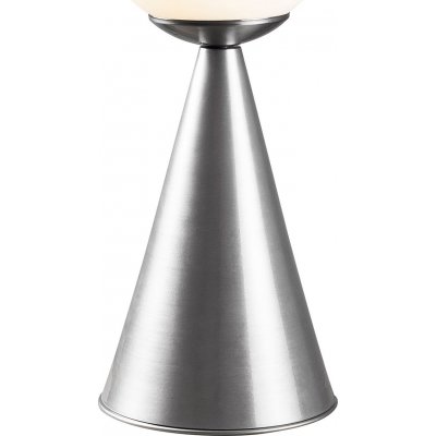 Gondol bordslampa - Silver/vit