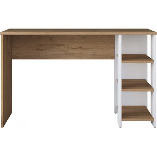 Hanna skrivbord 8 - Valnt/vit