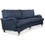 Howard London Premium 4-sits svngd soffa - Bl