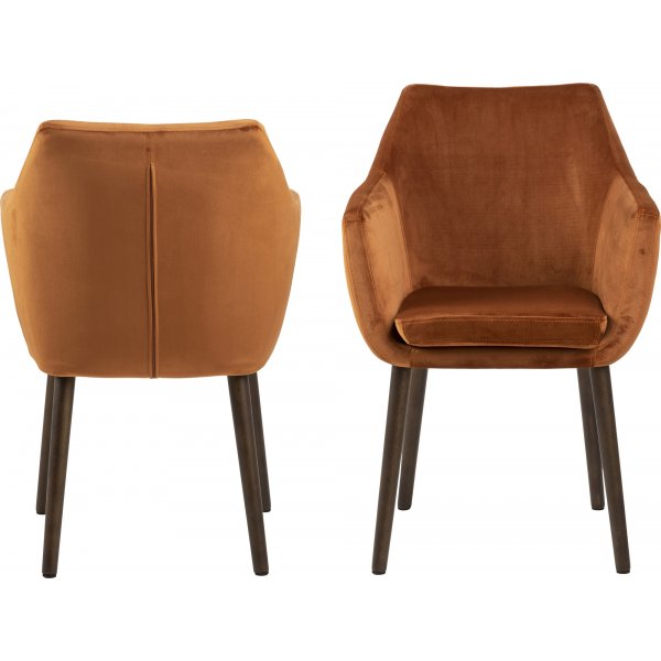 Nora fauteuil - Oranje