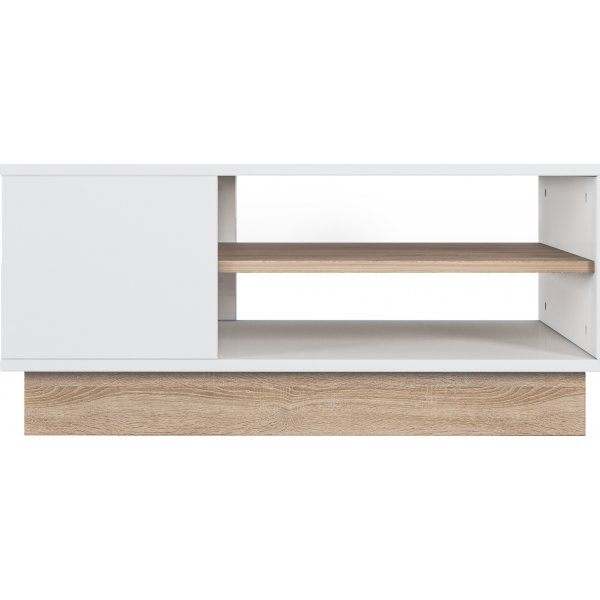 Camilla soffbord 90 x 60 cm - Ek/vit Camilla soffbord 90 x 60 cm - Ek/vit