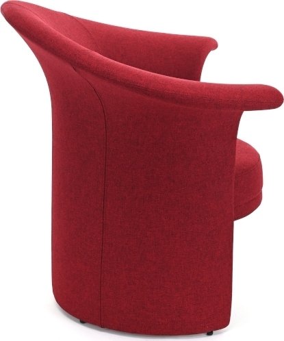 Fauteuil Tulipan - Couleur optionnelle du cadre et du revtement