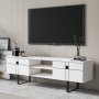 Banc multimdia Paulo - Blanc