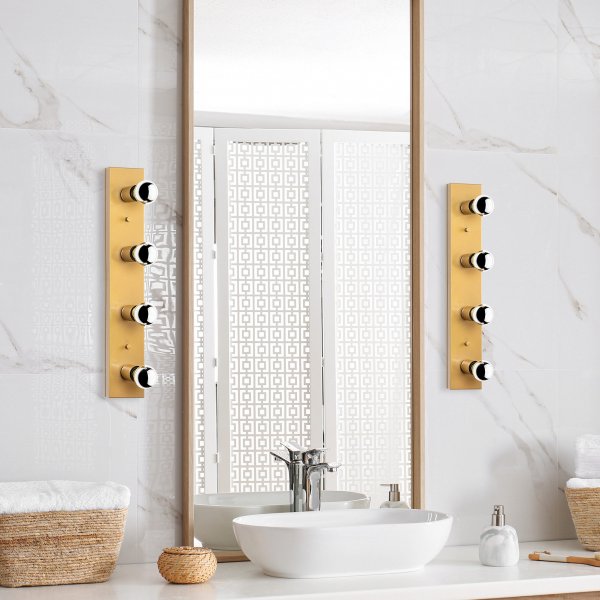 Milou wandlamp 12242 - Goud