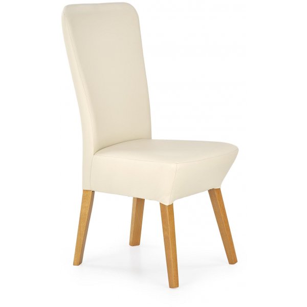 Moira matstol - Beige (Lder)