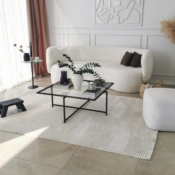 Table basse Sun 85 cm - Noir