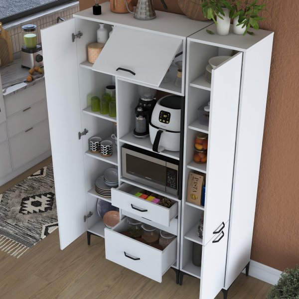 Armoire Jericho 118 - Blanc Armoire Jericho 118 - Blanc