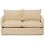 Saga 2-sits bddsoffa XL - Cream