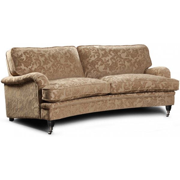 Howard Sir William sv�ngd soffa (Dun) - Mobus Darkbeige Floral