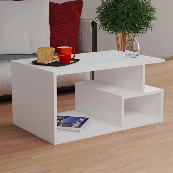Table basse Arte 90 x 42 cm - Blanc Table basse Arte 90 x 42 cm - Blanc