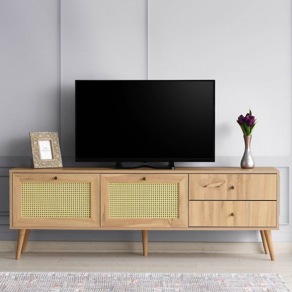 Patara TV-bänk 180 cm - Ek Patara TV-bänk 180 cm - Ek