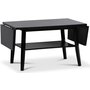 Slen klaffbord 90-140 cm - Svart