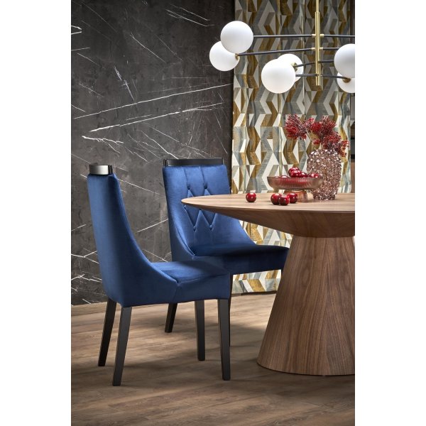 Float runt matbord i valnöt Ø137 cm Float runt matbord i valnöt Ø137 cm