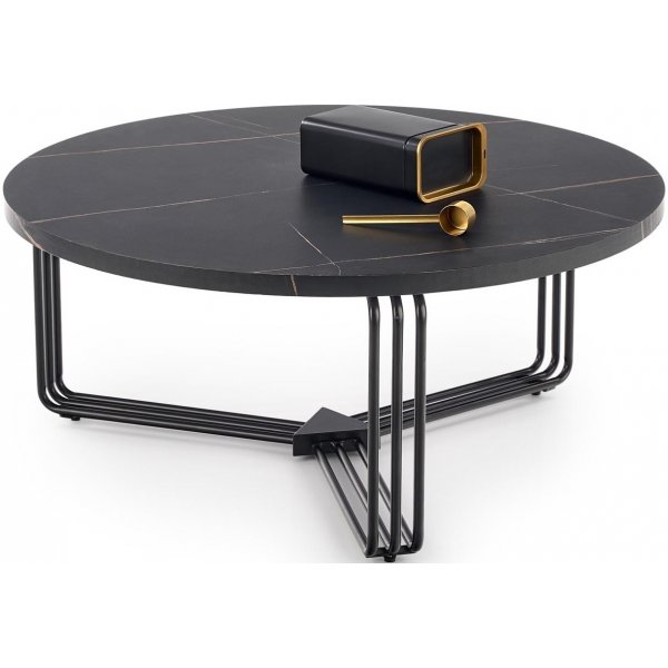 Table basse Tisvilde 80 cm - Noir