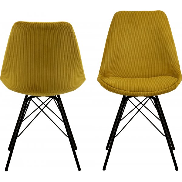 Eris eetkamerstoel - Geel