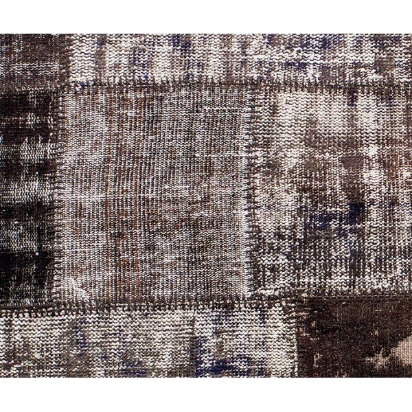 �kta Patchwork matta Persia - Svart