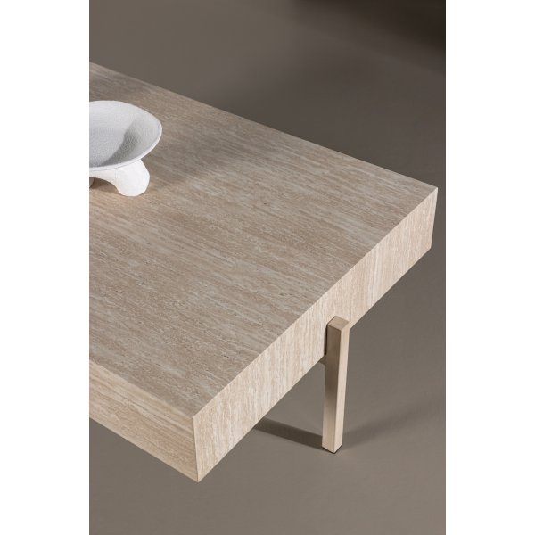 Vadholmen soffbord 130 x 76 cm - Whitewash