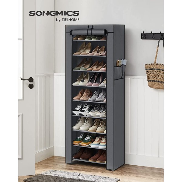 Étagère à chaussures Kaspian 58 cm - Gris Étagère à chaussures Kaspian 58 cm - Gris