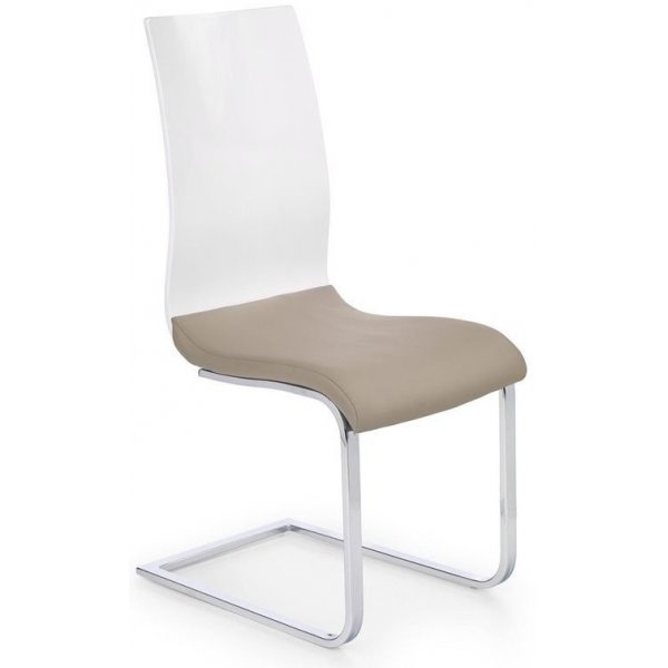 Stol Henry - Vit/cappuccino