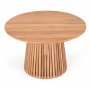 Saltö runt utebord i teak Ø120 cm + Textilskydd för möbler