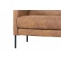 Canap Kingsley 2,5 places - Cognac (Eco cuir) + Nettoyage textile pour meubles