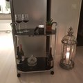 Kundbild Butler 3 - Drink & serveringsvagn (svart/krom)