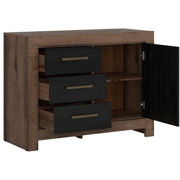 Carrie byrå - Brun ek Carrie byrå - Brun ek