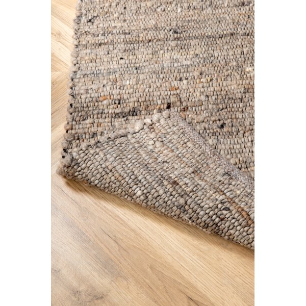 Pontus wollen vloerkleed - Grijs/beige Pontus wollen vloerkleed - Grijs/beige