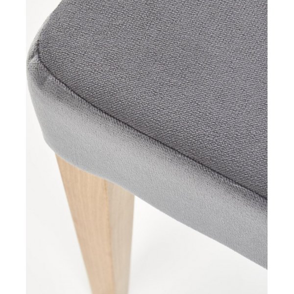 Chaise de salle à manger Daly - Chêne/gris Chaise de salle à manger Daly - Chêne/gris