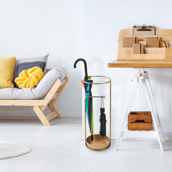 Semsi paraplyställ 3 - Guld Semsi paraplyställ 3 - Guld