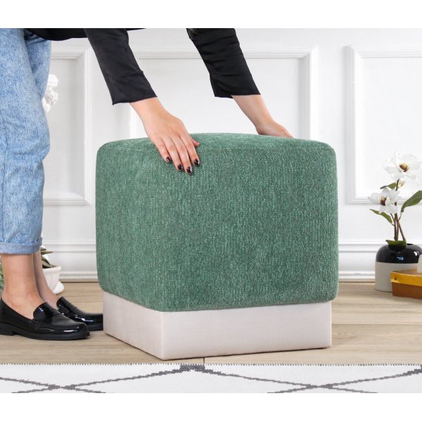 Pouf Borgot - Vert Pouf Borgot - Vert