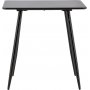 Polar matbord 75 x 75 cm - Svart