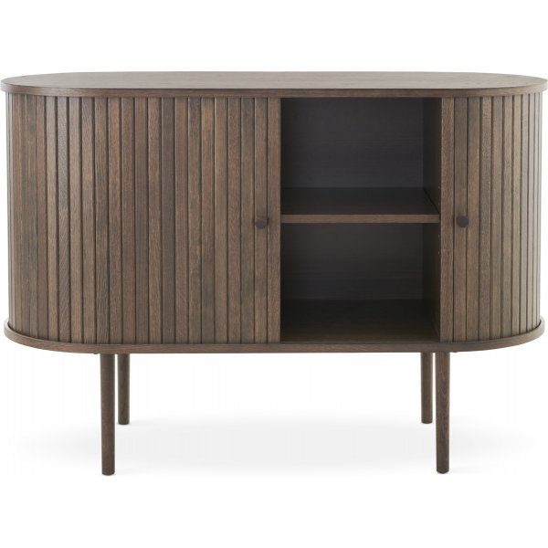 Buffet Slide 110 cm - Chne laqu marron