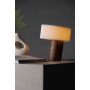 Brans bordslampa - Valnt/Vit