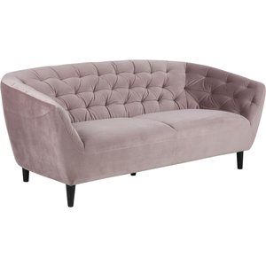 Felicia 3-sits soffa - Rosa
