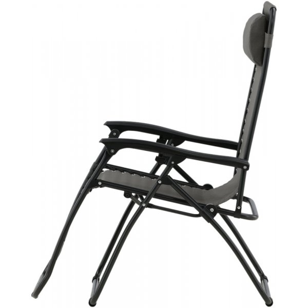 Melker solstol - Svart/Grå Melker solstol - Svart/Grå