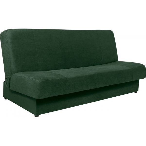 Nika 3-sits bäddsoffa - Grön Nika 3-sits bäddsoffa - Grön