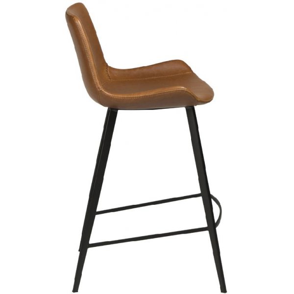 Tabouret de bar Hype 91 cm - PU Marron Vintage Tabouret de bar Hype 91 cm - PU Marron Vintage