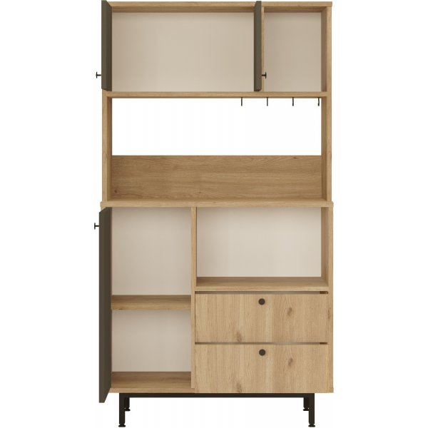 Royce köksskåp 3 - Ek/antracit Royce köksskåp 3 - Ek/antracit