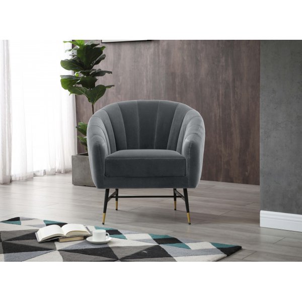 Fauteuil Lynn - Gris
